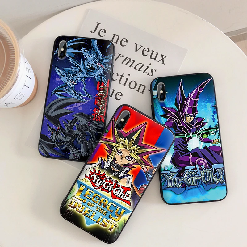 Yu Gi Oh game Soft Silicone Phone Case For iphone X XS Max XR 7 8 6 6s Plus TPU Back Cover | Мобильные телефоны и