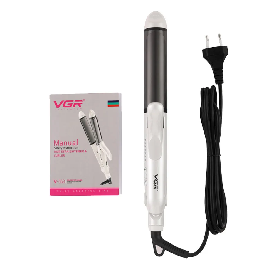 6 ПРЯМЫХ локонов с двумя электрическими роликовыми стержнями. Бутик влажной и