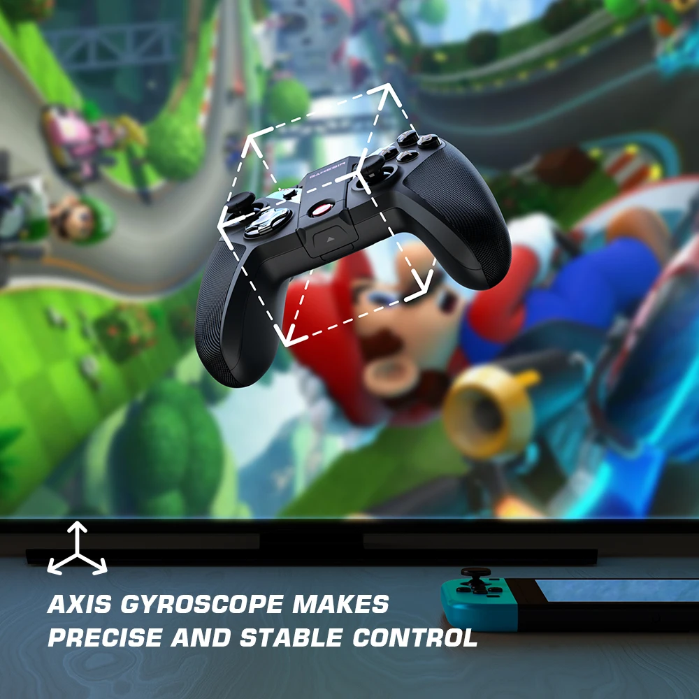 Фото Беспроводной игровой джойстик GameSir G4 Pro 2 4 ГГц для Nintendo Switch Android PC Apple Arcade и MFi Беспроводной игровой джойстик GameSir G4 Pro 2 4 ГГц для Nintendo Switch Android PC Apple Arcade и MFi