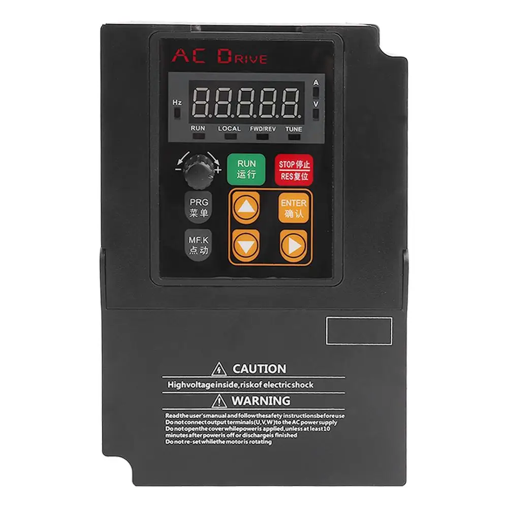 

2.2KW Frequency Inverter VFD Universal Three Phase Vector Frequency Drive Inverter 380V PLC Program Control
