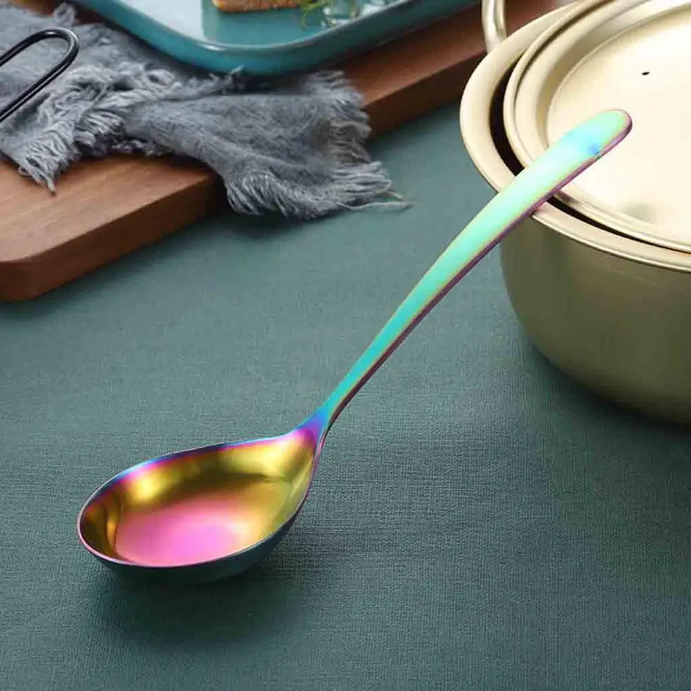 Многофункциональная ложка для супа из нержавеющей стали соуса креативные ложки