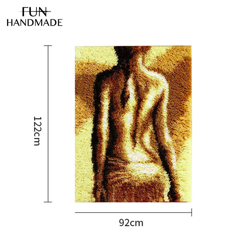 Детский коврик с крючками для девочек вязания вышивка иглой ковровых покрытий