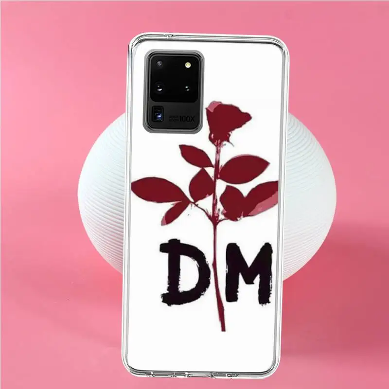 

Depeches band Mode rock Phone Case For Samsung S6 S7 S7 edge S8 S8 Plus S9 S9 Plus S10 S10 plus S10 E(lite)