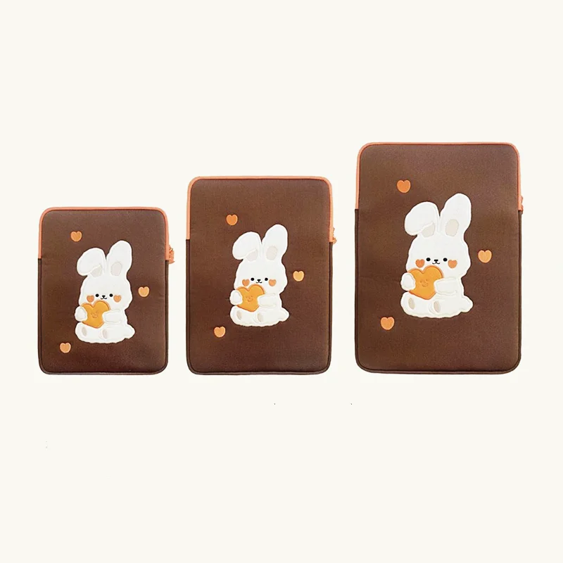 

Case for IPad 9.7 10.2 11inch Cartoon Cute Rabbit Pattern INS Fashion Sleeve for IPad Pro 2020 12.9 Inch Pouch 13" New Style
