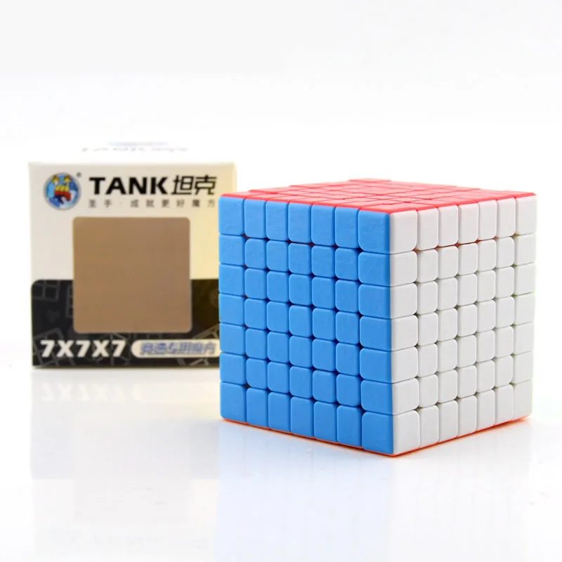 Оригинал высокое качество ShengShou танк 7x7x7 волшебный куб 7x7 скоростная головоломка