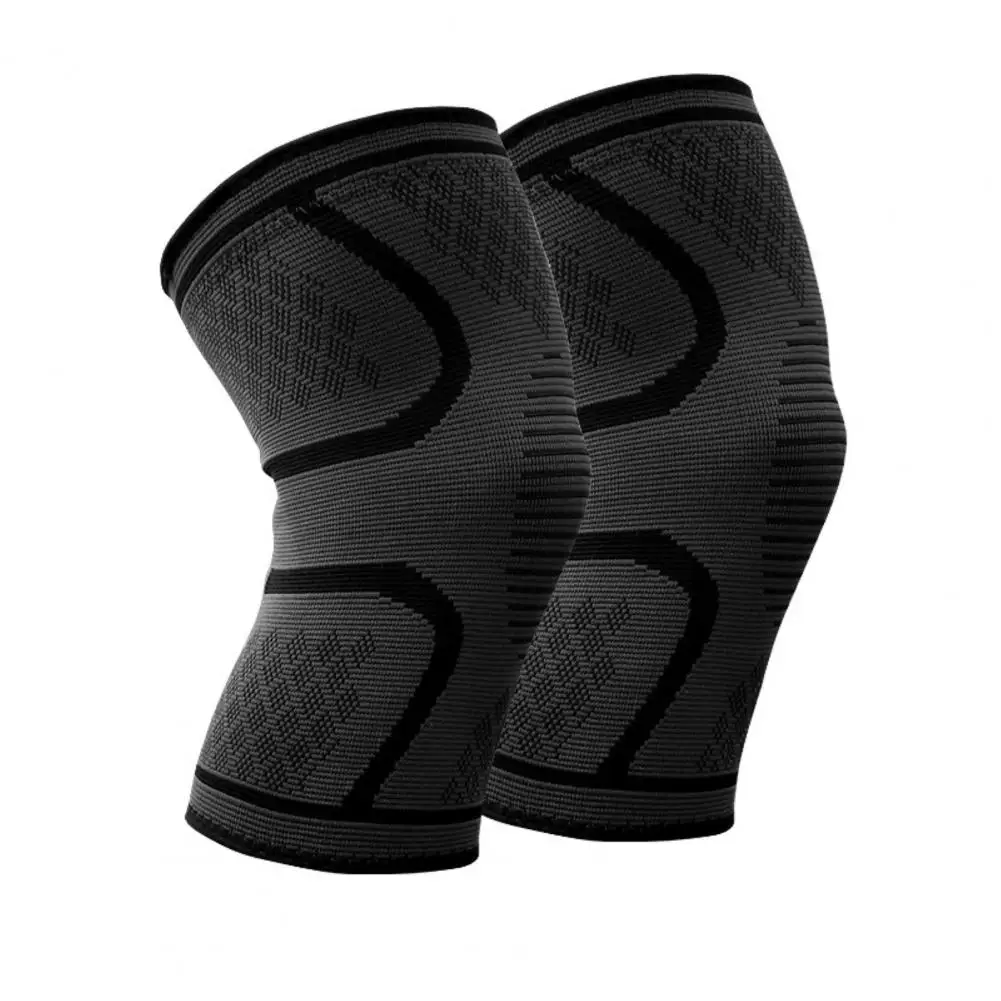 

2Pcs Non-Slip Men Women Sports Breathable Knee Pads Support Braces Protectors For Running Hiking Basketball Cycling