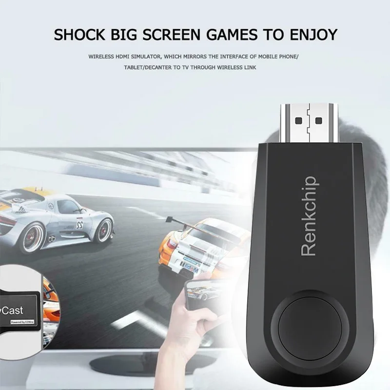 2 4G WIFI Дисплей Dongle HDMI совместимый Miracast Airplay отзеркаливание DLNA для Android iOS смартфона