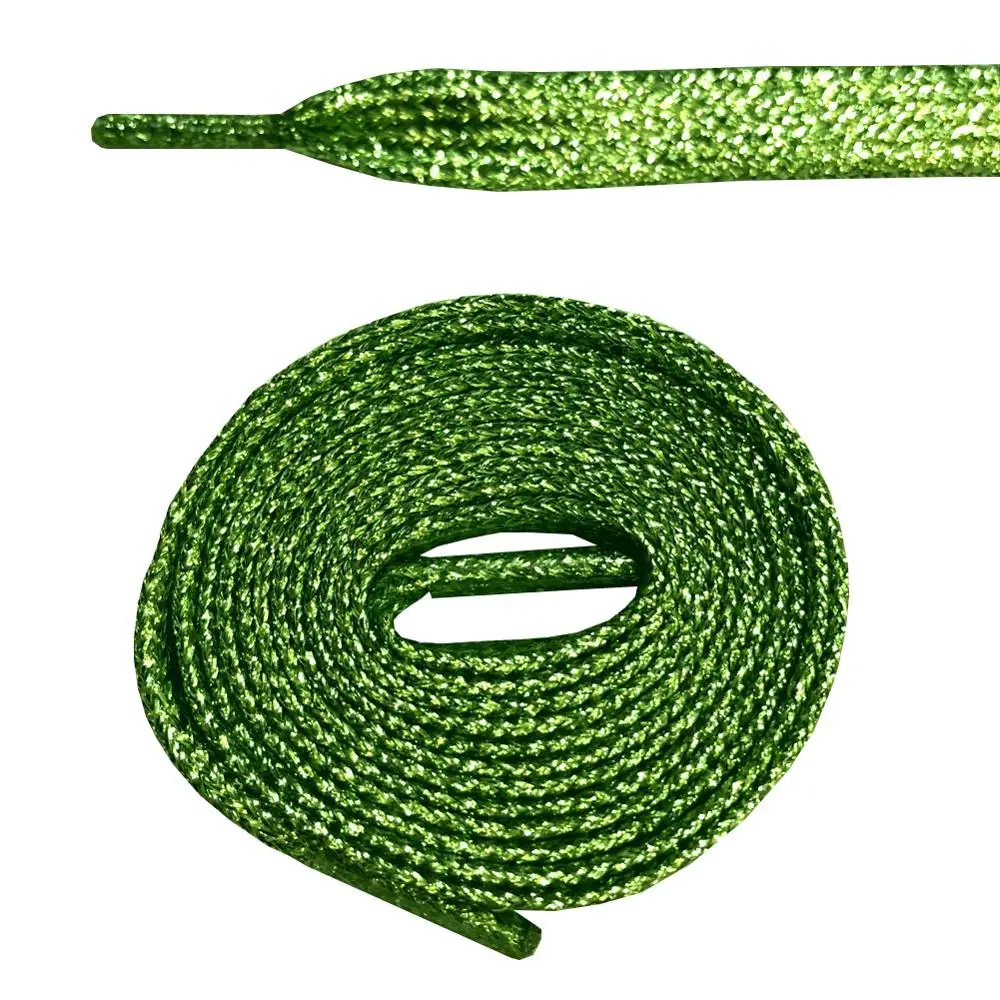 Hot Sale Metallic Sparkle Shoe Lace Glitter Shoelaces Bling for Sneaker Sport Hiking Shoes