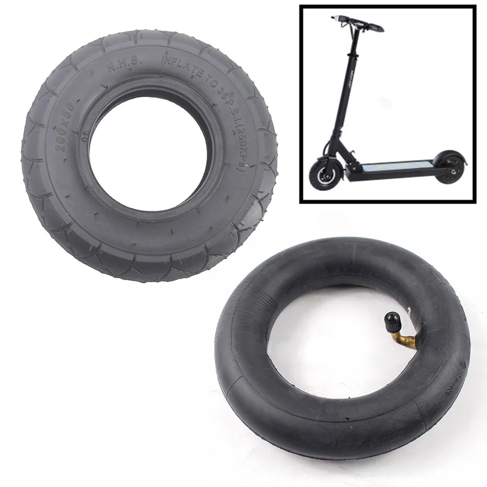 

200x50 Rubber Tire Inner Tube For KUGOO/Dolphin Razor 8 Inch Electic Scooters Durable Replaceable Pneumatic Scooter Accessories