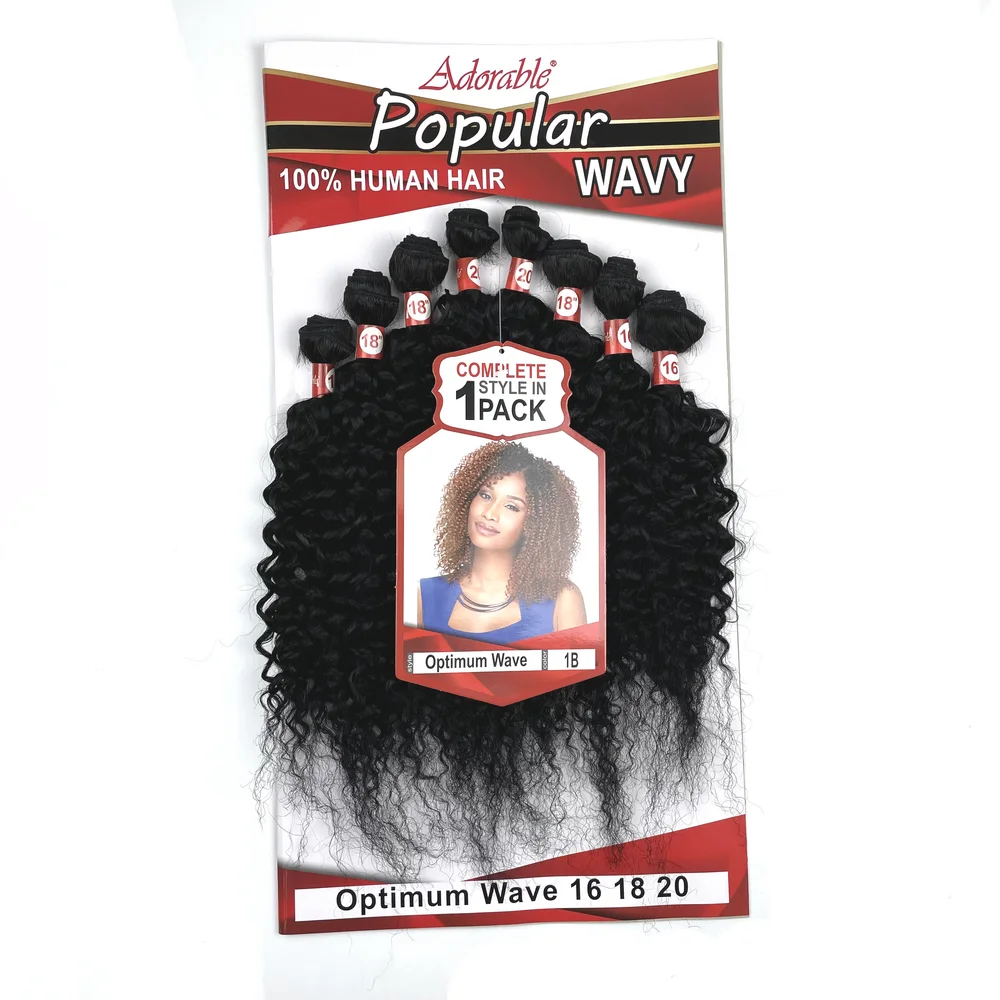 Suit Package Kinky Curl Animal Mixed Synthetic Hair Weave Fo