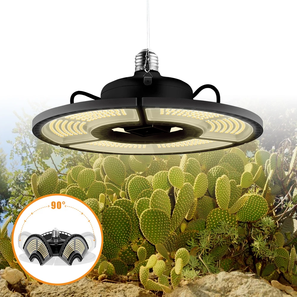 

Plant Lamp LED Full Spectrum Grow Light White E27 100W 200W 300W 400W LED Growing Box Light E26 Hydroponic LED Bulb Phyto Lamp