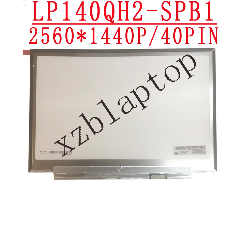 

FRU 00NY664 P/N SD10M67949 5,5-дюймовый WQHD 14,0*2560 EDP 40 контактов 1440 NTSC светодиодный ЖК-экран LP140QH2-SPB1 для Lenovo X1 Carbon T480S