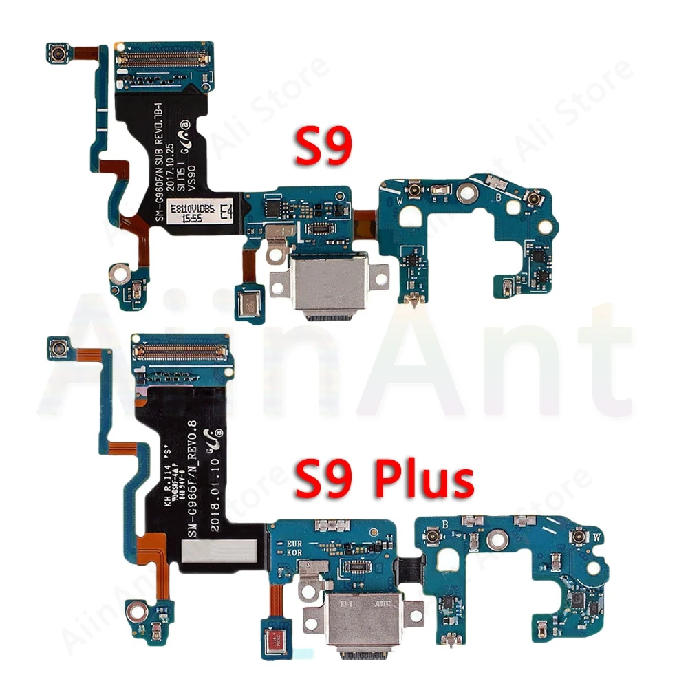 USB коннектор для зарядки док станции гибкий кабель Samsung Galaxy S5 S6 S7 Edge S8 S9 Plus G920F G925F