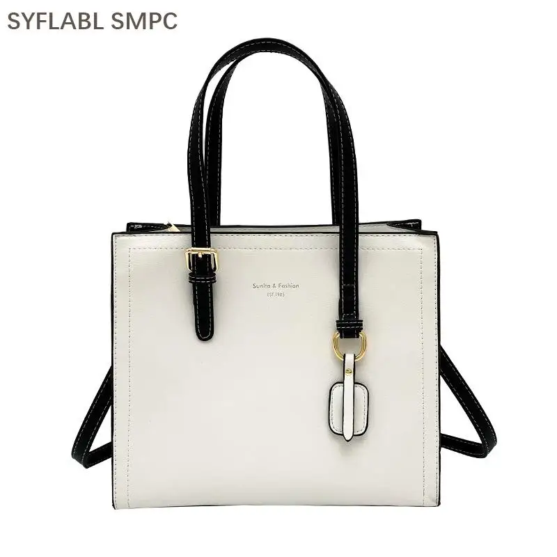 

Simple Large Capacity Tote Handbag for Women 2021 New Casual Shoulder Bag Lady Design Fashion Luxury Crossbody Bag