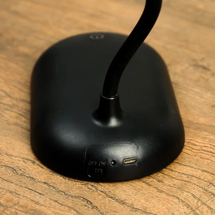 Лампа настольная 85296/1 16хLED 5Вт 3 режима USB AKB черный 15х9х38 см 4734887 | Лампы и освещение