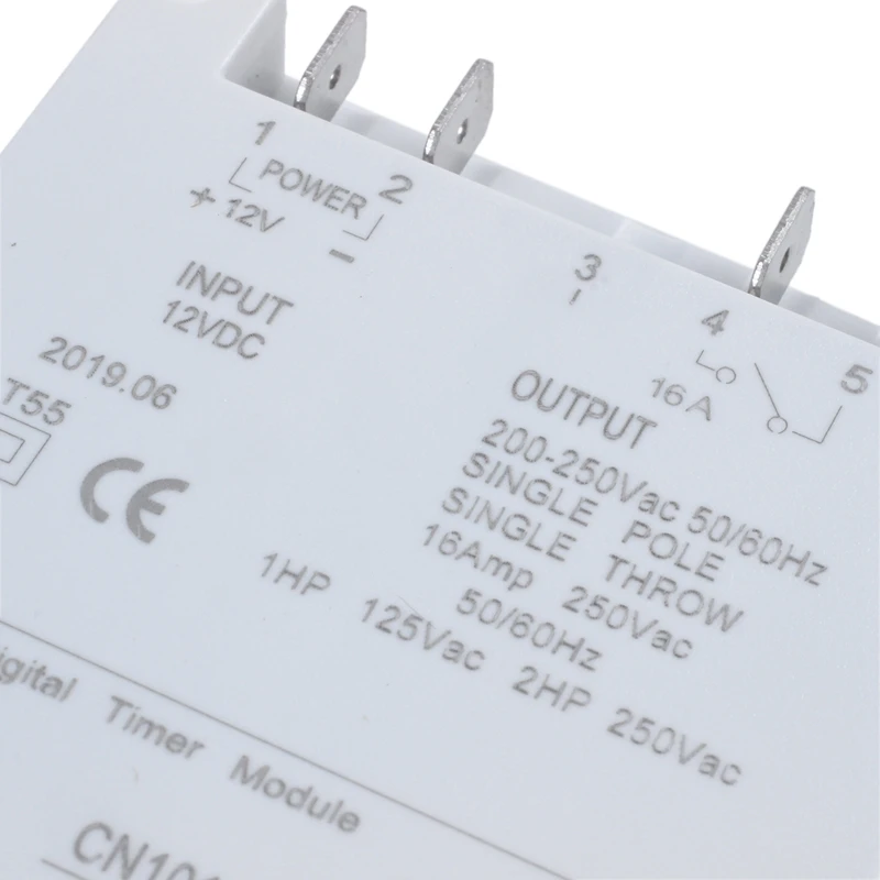 DC 12V цифровой ЖК дисплей программируемый таймер реле времени 16A