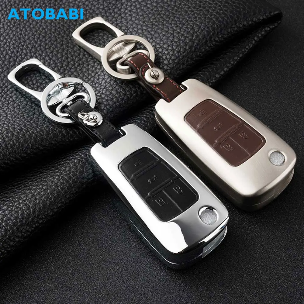 Чехол для ключей Buick Chevrolet Cruze Camaro Malibu Sonic Spark Volt Opel ASTRA Astra Antara из цинкового сплава и