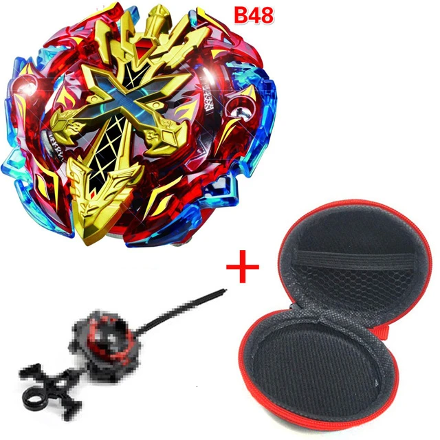B48With Launcher Beyblade Burst Turbo B-150 B-148 B-149 B-145 B-144 металлическое лезвие Арена каких-либо излучатель может сочетаться одежда на Рождество игрушки подарки - Цвет: B48With Launcher