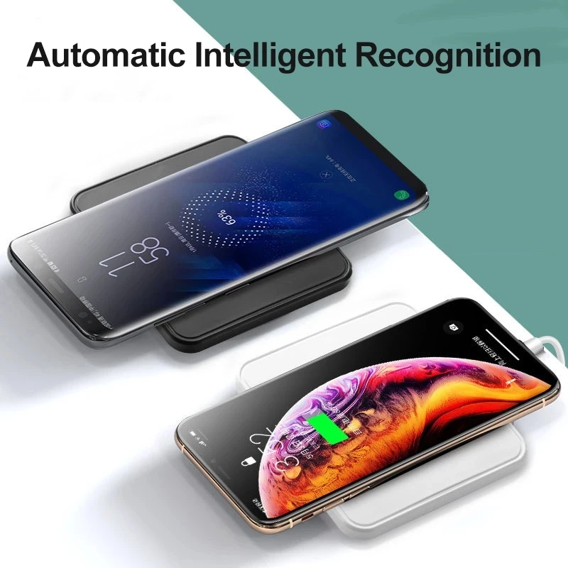 

10W 15W Fast QI Wireless Charger For HuaWEI P40 Mate 40 USB Quick Wireless Charging Pad Dock For Samsung S20 XiaoMI Note 9s