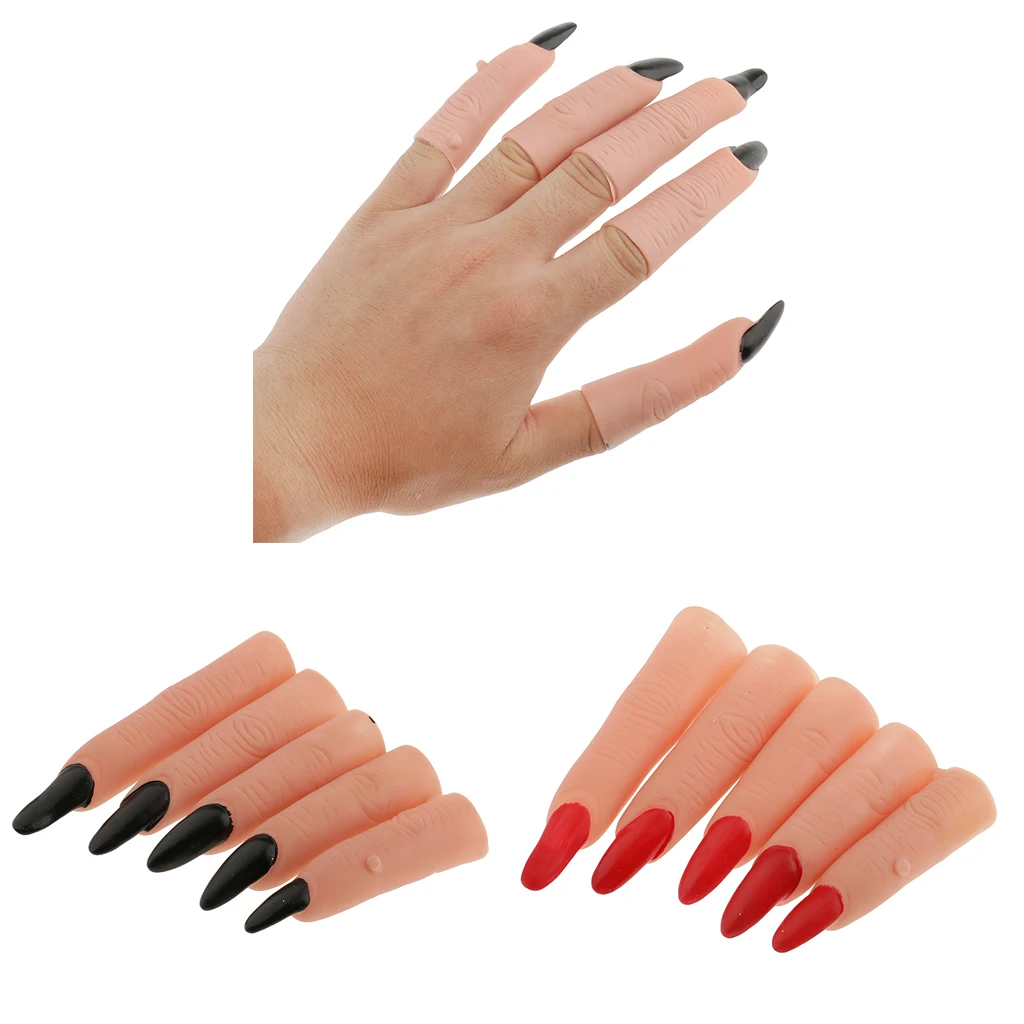 Мастер поддельные ногтей ведьма Косплэй тема вечерние коготь реквизит