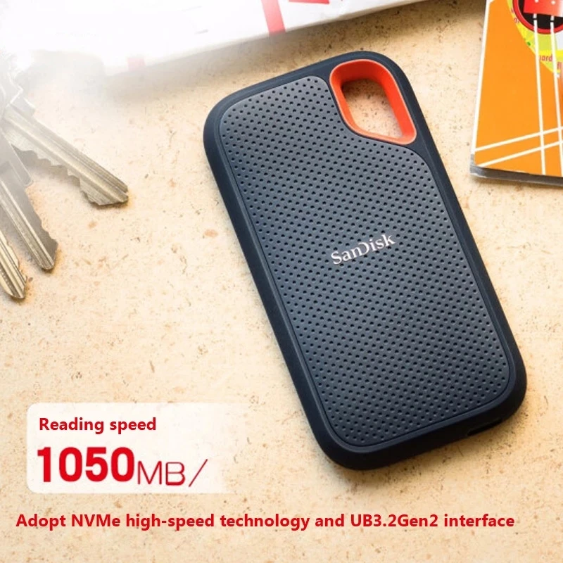 Внешний твердотельный Диск Sandisk E61 внешний жесткий диск 4 ТБ флэш-накопитель 1 500 Гб