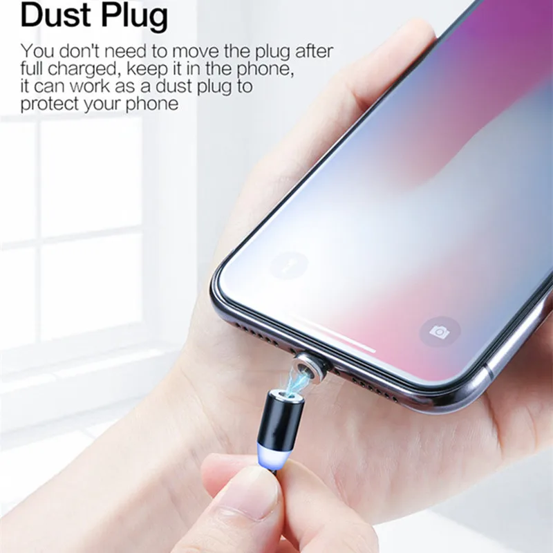 QC 3 0 быстрое зарядное устройство магнитный Шнур Micro USB адаптер для Samsung Huawei P Smart Honor