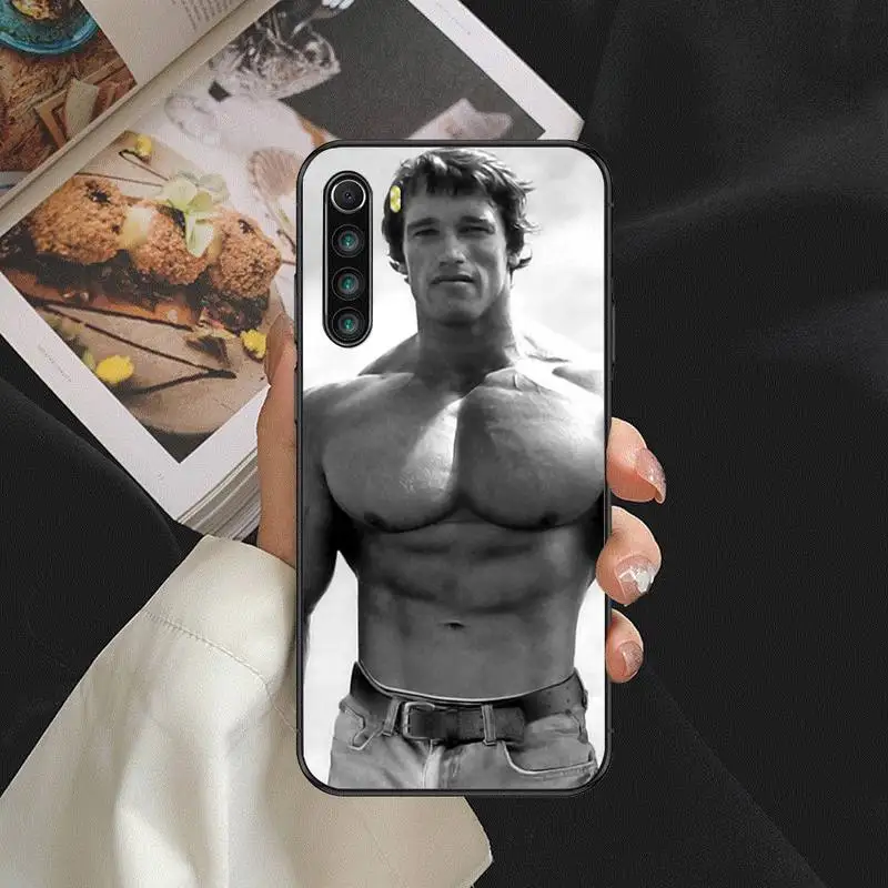 

Arnold Schwarzenegger Phone Case For Xiaomi 8 9 9t Pro A2 10 lite MIX 2 2S 3 note 10 pro Nax Fundas Cover