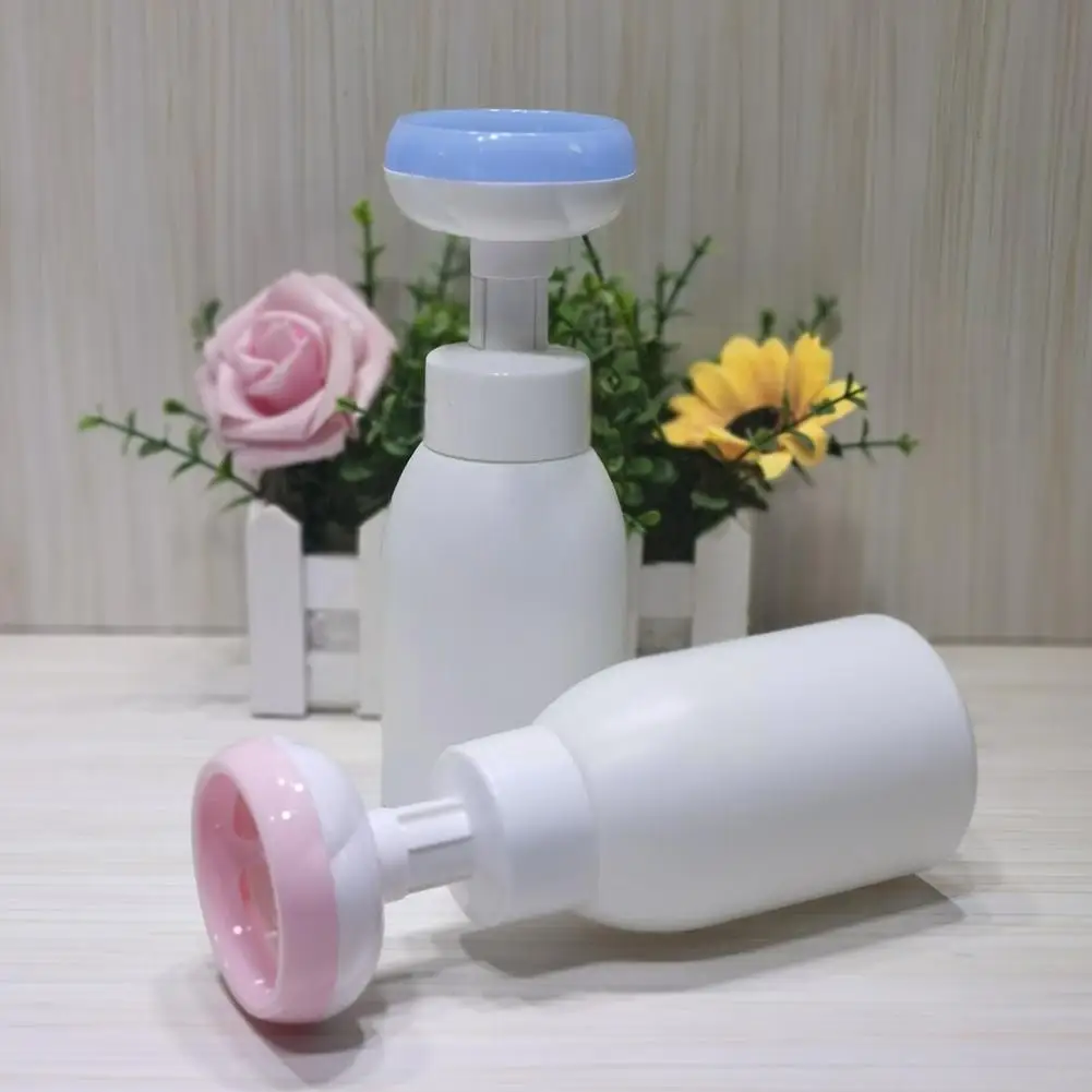 

300ml Flower Foam Bottle Pe Fancy Children's Hand Sanitizer Shower Milk Cleansing Foaming Bottle Bottle Mousse J3C0