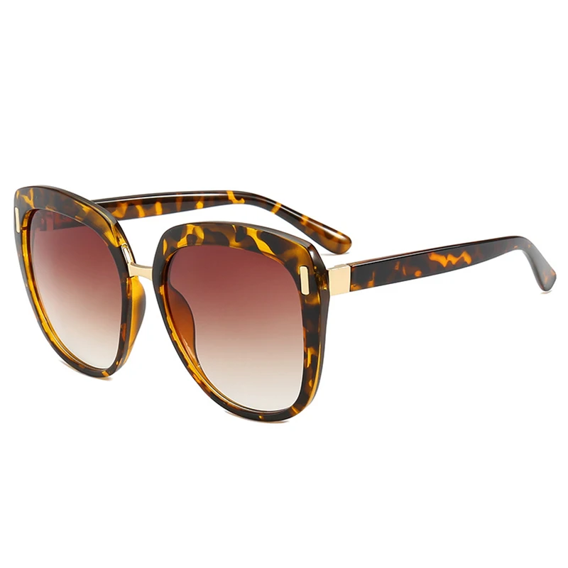 Женские солнцезащитные очки BINGKING с ретро-металлической рамкой и пластиковыми линзами в форме бабочки 1907 с защитой от УФ-лучей.