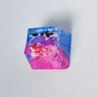 customized koi fish keycaps natural resin keycaps are suitable for cherry mx switches and most mechanical game keyboards