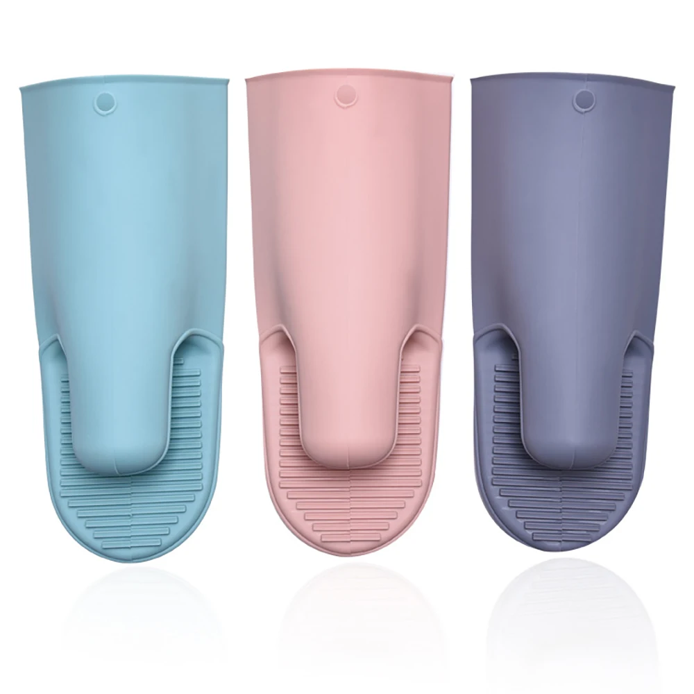 

Thickened Oven Gloves Anti-scalding Microwave Oven Baking Tools Kitchen Gadgets High Temperature Resistance Silicone Gloves