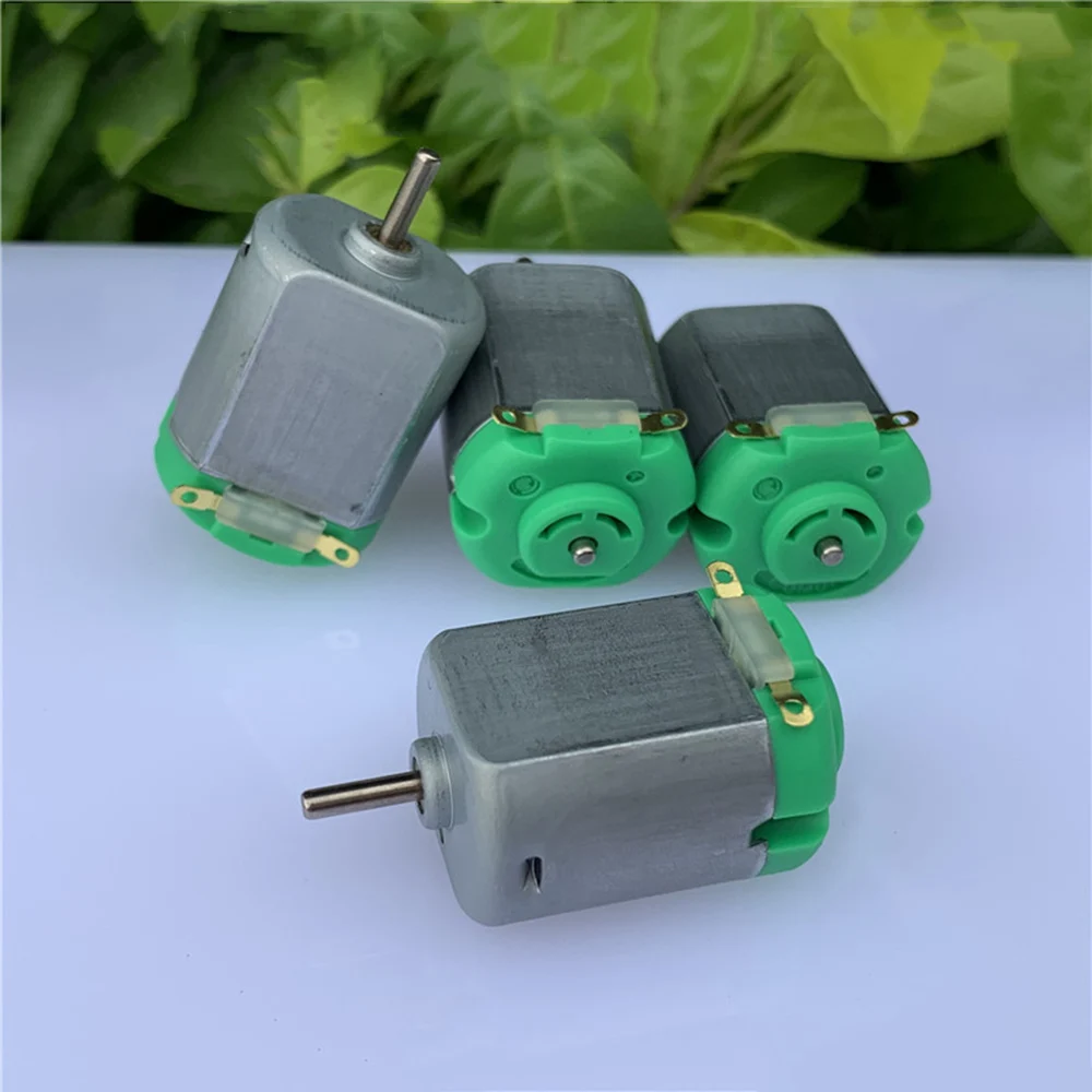 DC 3V 6V Mini 130 мотор 30000RPM высокая скорость сильная Магнитная углеродная щетка Сделай