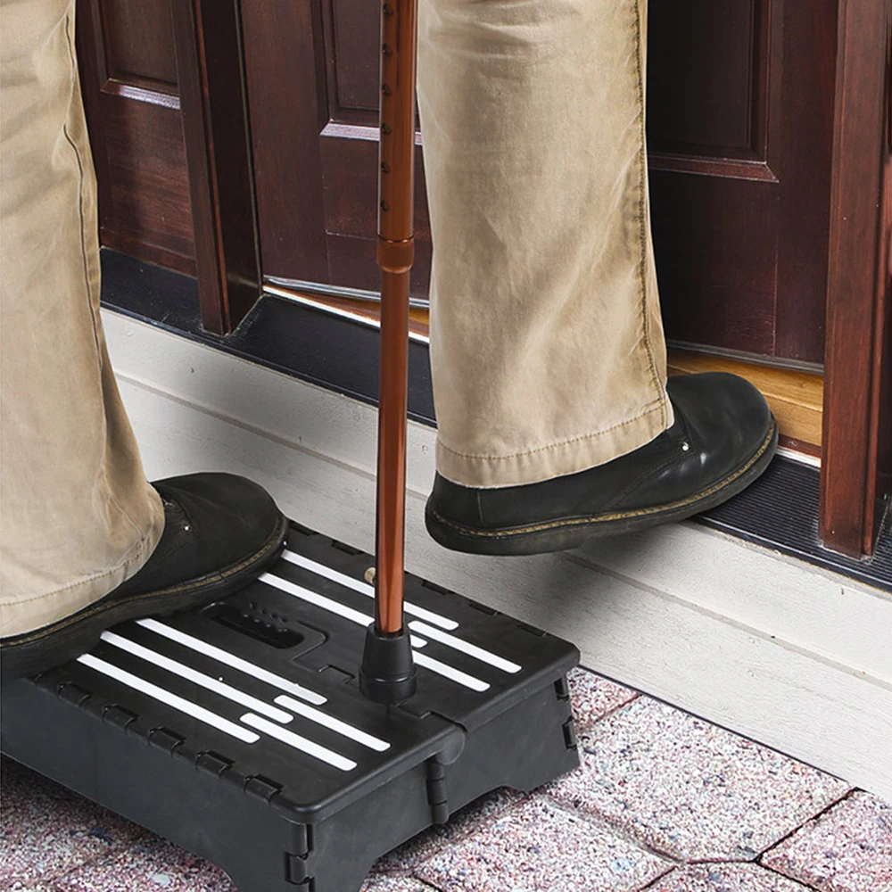 Складной стул нескользящий портативный с одной ступенькой не скользит для дома и