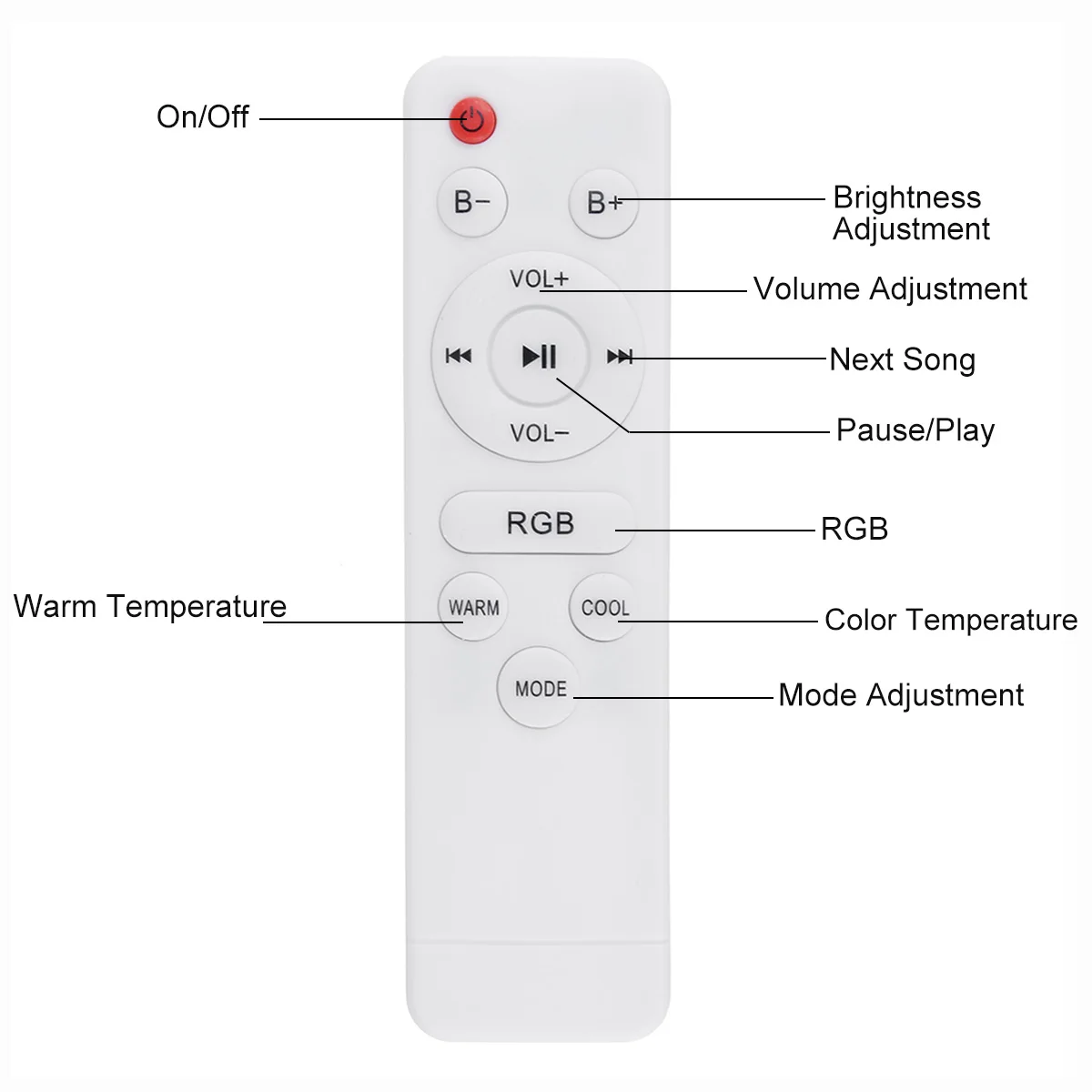 Музыкальный светильник RGB с bluetooth 220 В 300 Вт потолочный дистанционным управлением