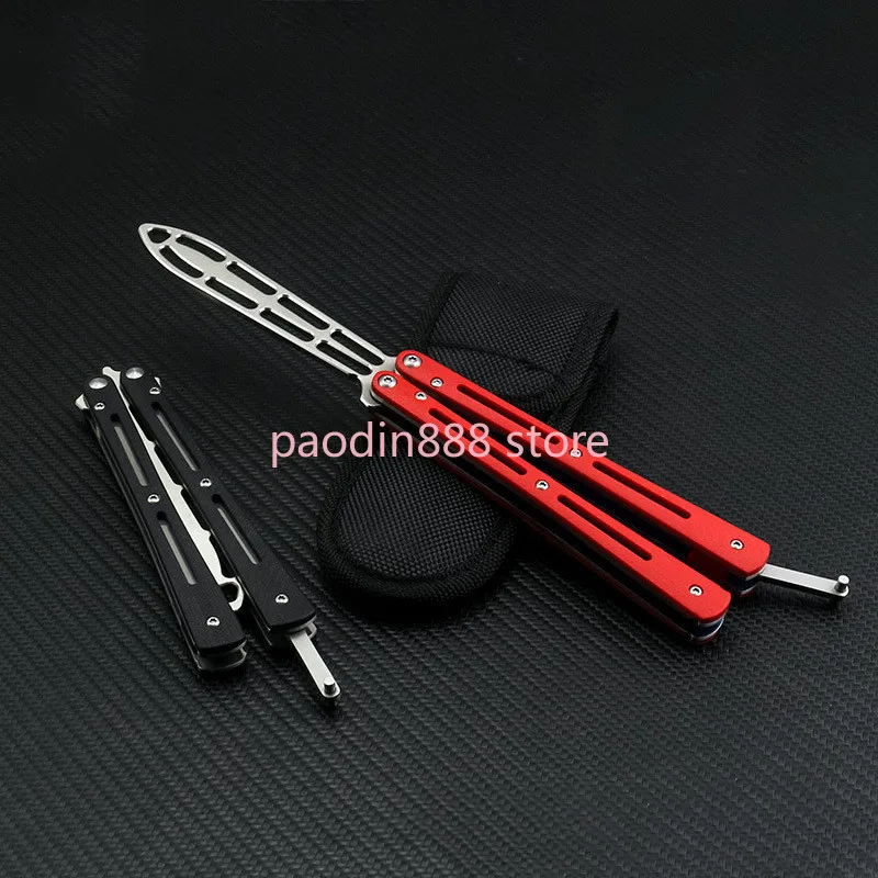 3 Цвета Бабочка В Ножевом Тренажере Система Подшипников Лезвие 440C Рукоять из G10 Кемпинг Охота Карманный Инструмент Без Замка