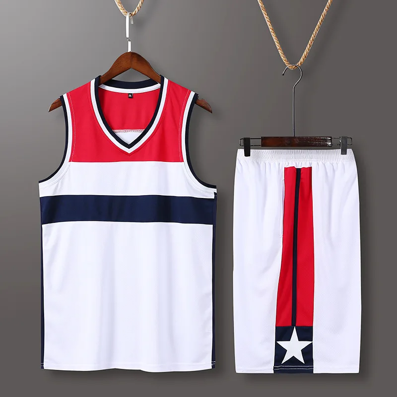 Мужские и детские баскетбольные трикотажные изделия без рисунка мужские