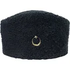 Ataturk Kuva-I Milliye шляпа на голове-Луна Звезда, астраган узор натуральная овчина