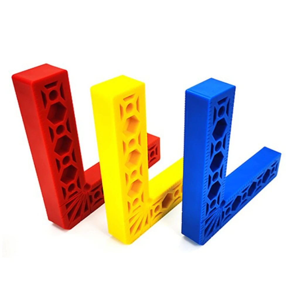 

150MM Woodworking Positioning Square Positioning Block Woodworking Right Angle Fixture Woodworking Tool Inch Metric Height Ruler