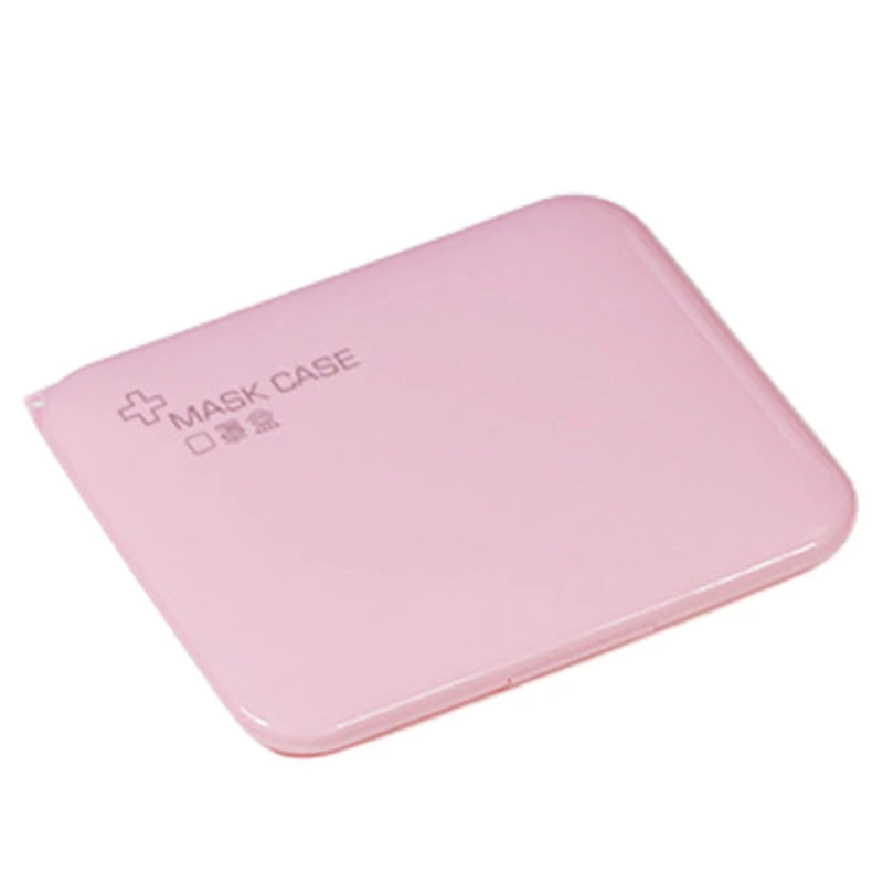 

Portable Plastic Face Mask Storage Box Case Lid Dustproof Mouth Cover Organizer 875C