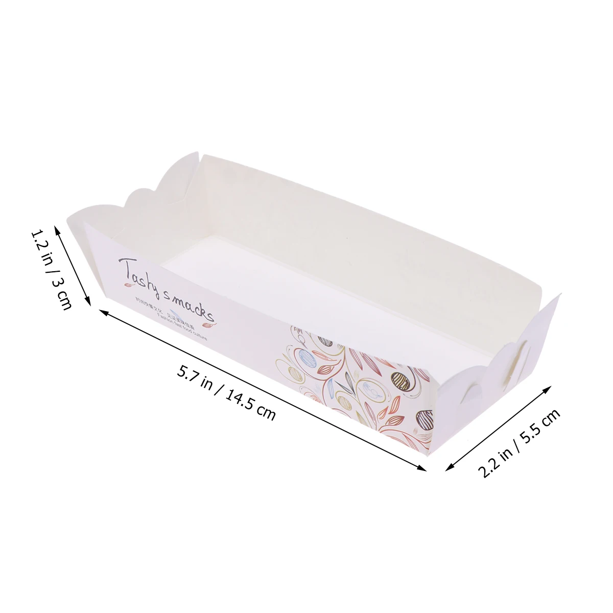 100 шт одноразовые поднос для еды коробка выпечки закуски жареная еда хот доги