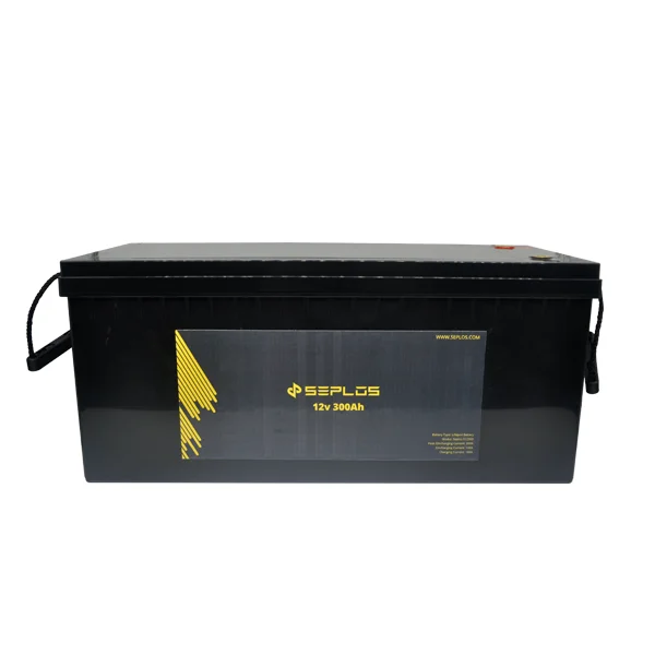 

China supplier Seplos solar storage S12300 12v 300ah deep cycle lithium battery for electric bumper boat with charger