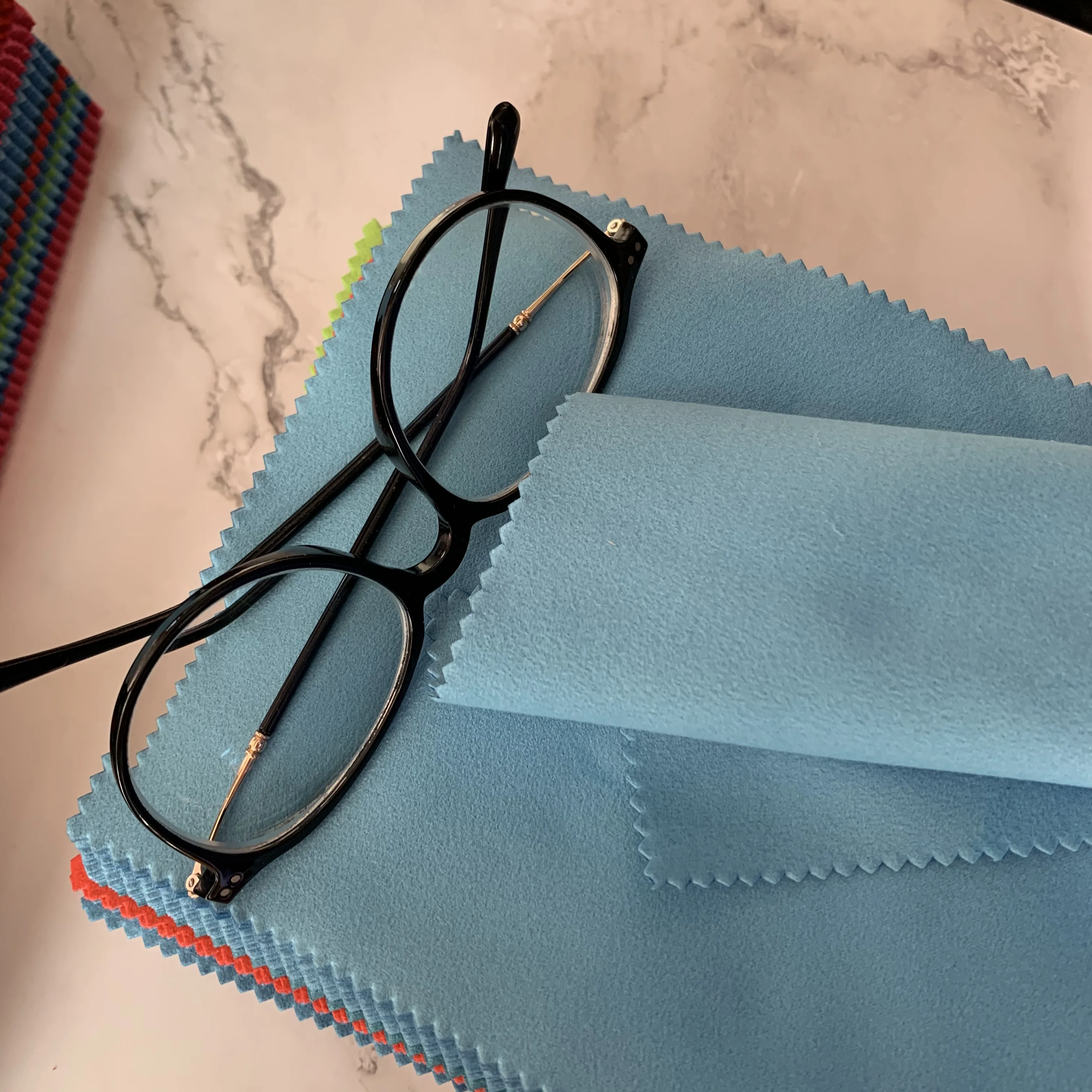 15x18cm Microfiber Lens Cloth Wipes For Lens Phone Screen Camera Computer Clean