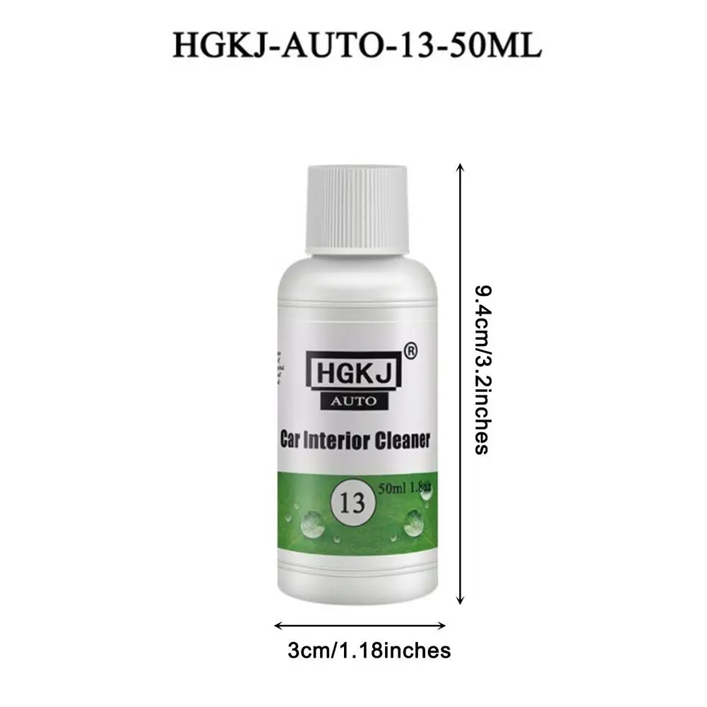 

50ML Efficient Car Cleaner Dash Board Glass Car Window Interior Detergent Carpet Ash Removal Remove Grease Strong Detergent
