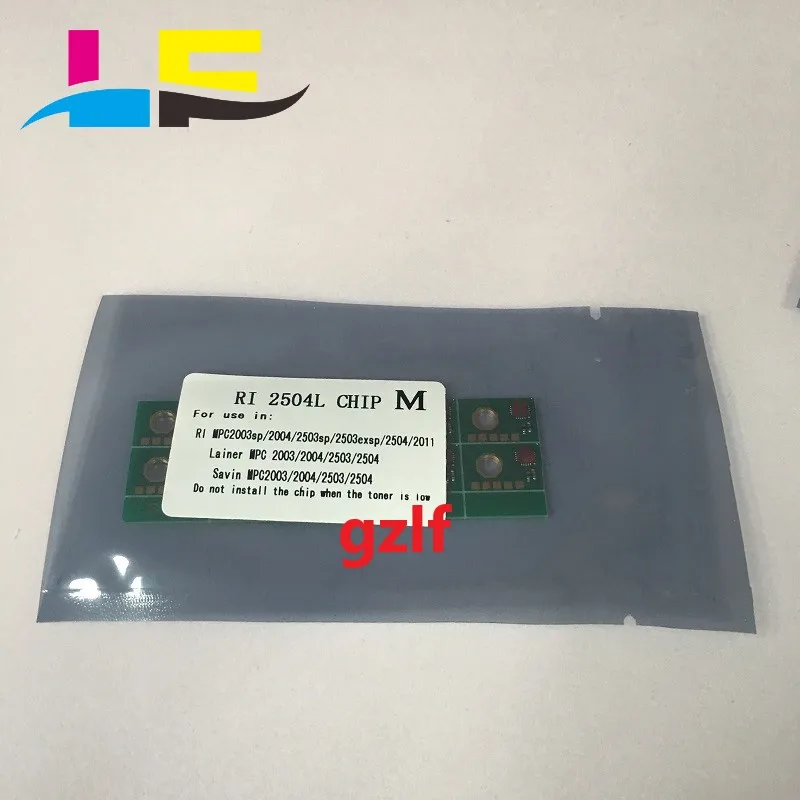 Тонер-чипы для RICOH mpc 841946 841921 841920 841919 2503 2003/2504 | Детали принтеров