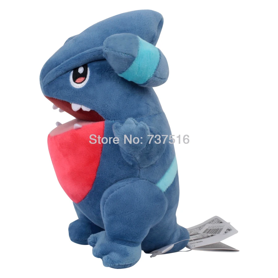 Новая игра Аниме темно-синий маленький плюшевый огромный рот куклы Игрушки