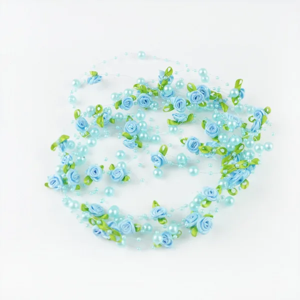 2 шт. ручная работа роза свадебные украшения вечерние цветы бусы цепочка