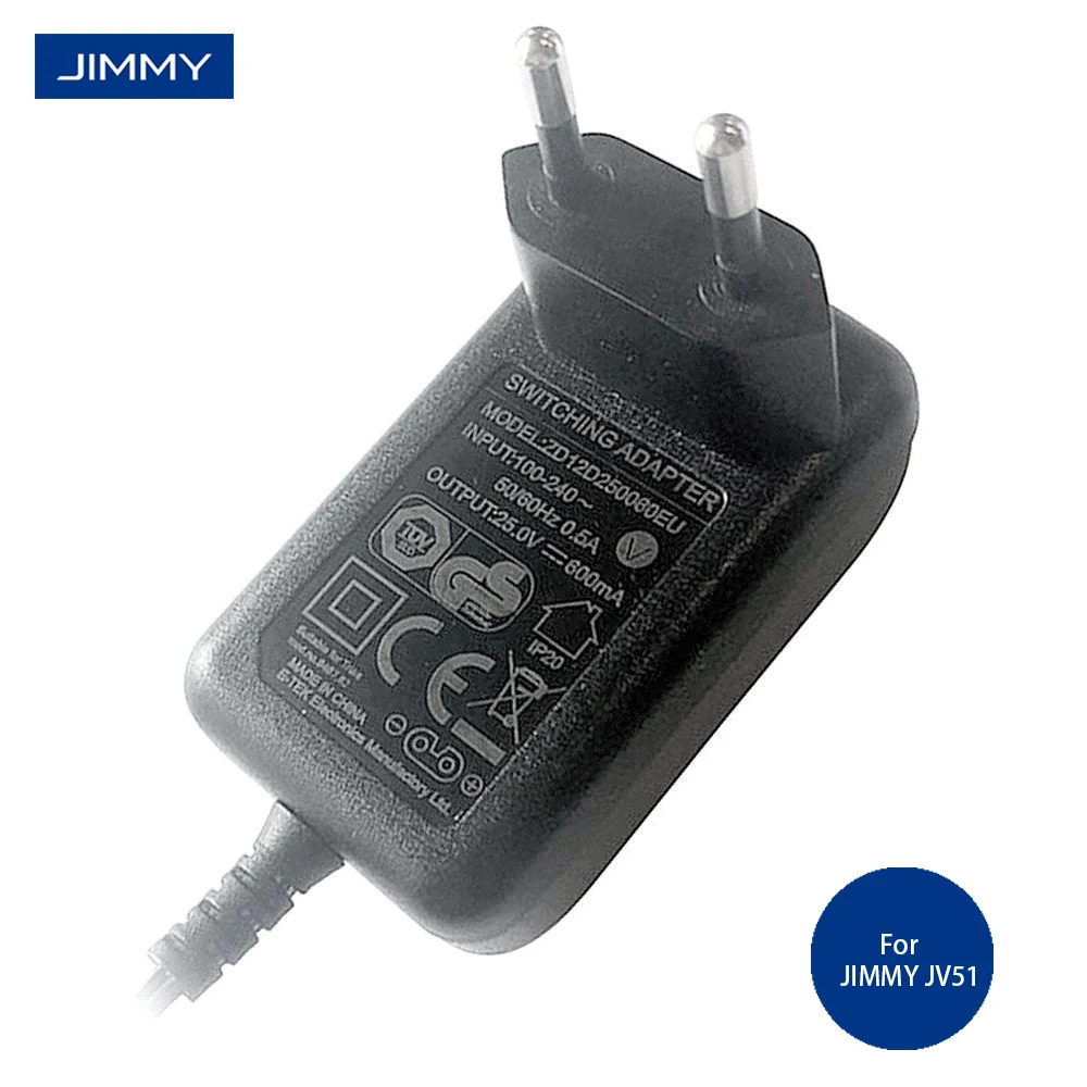 Оригинальный адаптер для ручного беспроводного пылесоса JIMMY JV51|Запчасти