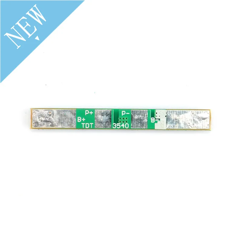 10 шт. 1S 3 7 V 4A li-ion BMS PCM 18650 Защитная плата для батареи Модуль PCB литий-ионный