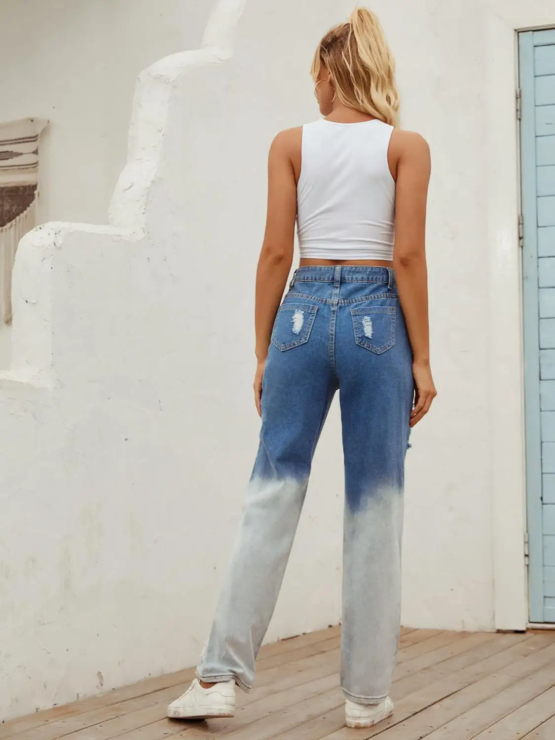 

Summer Ripped Boyfriend Jeans For Women Fashion Loose Vintage High Waist Jeans Plus Size Jeans XS-L Pantalones Mujer Vaqueros