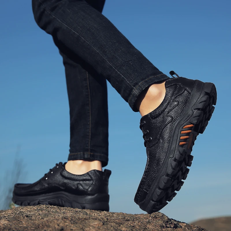 

Sneaker Casual Shoes Mens Sneakers Casual Shoes Men For Flat Loafers Man Hot Sale Men's Boots Wear Sports Leather Fashion